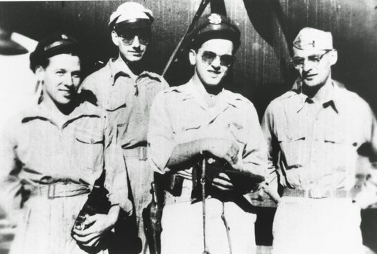WWII and Stevens (1940s). Stevens and others during WWII, in the China-Burma-India theater. (ca 1944).